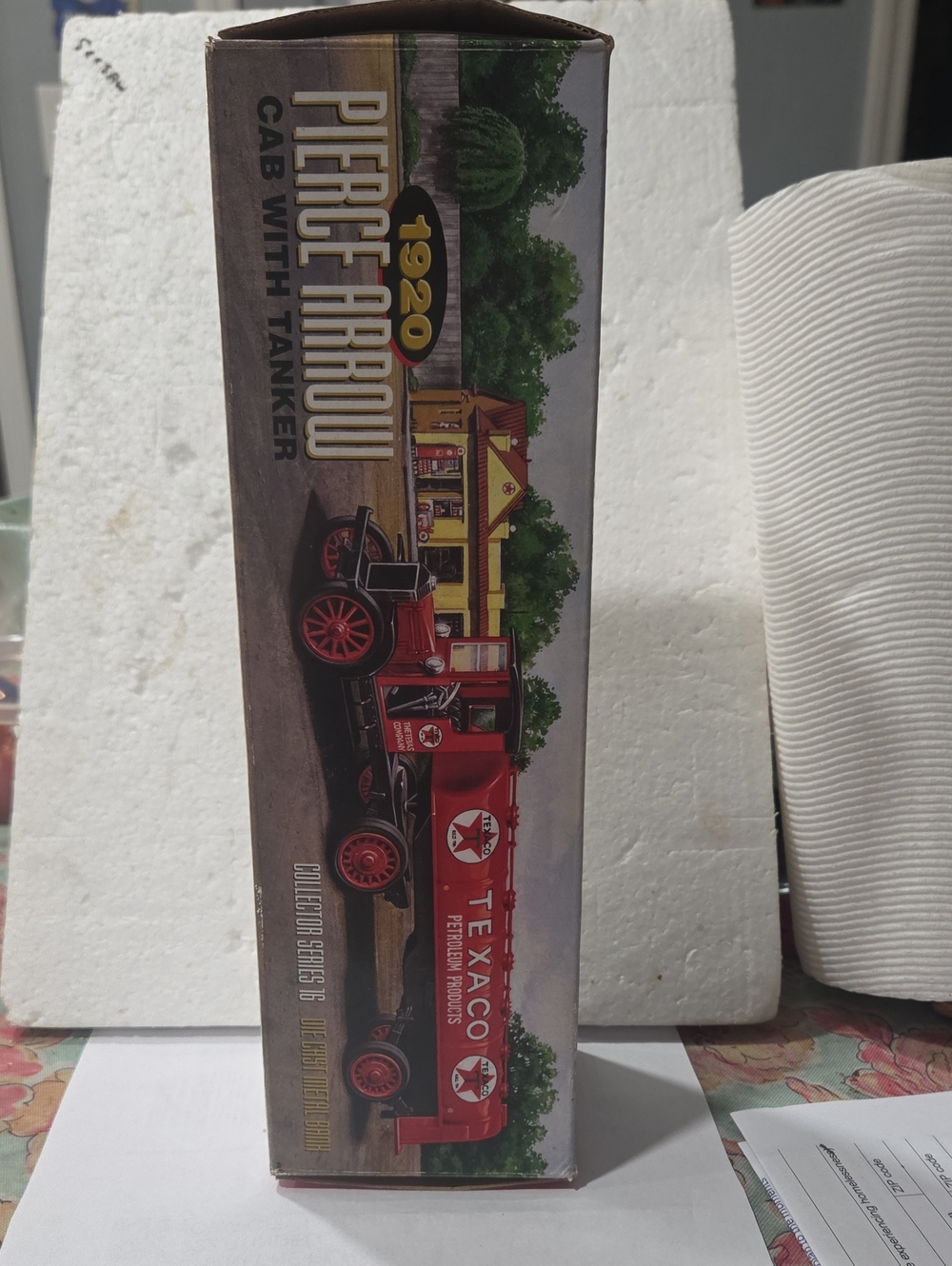 1920 Pierce-Arrow Tanker Toy Truck - Red